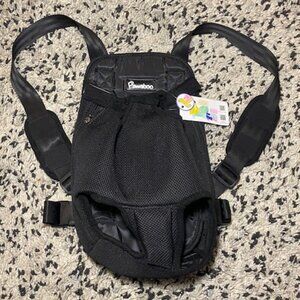 Pawaboo Pet Carrier Backpack Front Dog/Cat Size L pets 9-13lbs NWT Black